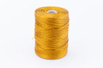 Gold C-Lon 0.9mm Bonded Nylon Heavy Bead Cord-General Bead