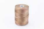Latte C-Lon 0.9mm Bonded Nylon Heavy Bead Cord-General Bead