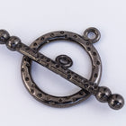 21mm x 36mm Gunmetal Toggle Clasp #CLC193-General Bead