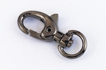 30mm x 15mm Gunmetal Swivel Lobster Clasp #CLC200-General Bead
