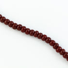 8/0 Opaque Garnet Czech Seed Bead (1/2 Kilo) #CSD105
