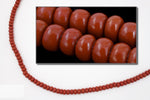 10/0 Opaque Burnt Sienna Czech Seed Bead (1/2 Kilo) Preciosa #13600
