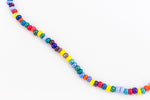 8/0 Opaque Cosmic Luster Multi-Color Seed Bead (1/4 Kg) #CSD127