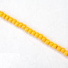 8/0 Opaque Tangerine Czech Seed Bead (1/2 Kilo) #BL110