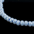 10/0 Luster Powder Blue Czech Seed Bead (1/2 Kilo) #BL401