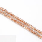 8/0 Copper Lined Crystal Czech Seed Bead (20 Gm, 1/2 Kilo) #CSD143