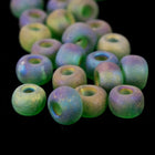 10/0 Matte Emerald AB Czech Seed Bead (1/2 Kilo) #BL439