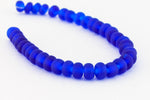 6/0 Matte Transparent Sapphire Seed Bead (20 Gm, 1/2 Kilo) #CSB175-General Bead