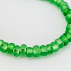 6/0 Semi Matte Silver Lined Lime Seed Bead (20 Gm, 1/2 Kilo) #CSB190-General Bead