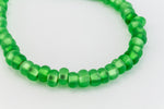 6/0 Semi Matte Silver Lined Lime Seed Bead (20 Gm, 1/2 Kilo) #CSB190-General Bead