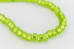 6/0 Semi Matte Silver Lined Chartreuse Seed Bead (20 Gm, 1/2 Kilo) #CSB193-General Bead