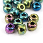 10/0 Metallic Black Iris Czech Seed Bead (1/2 Kilo) Preciosa #59205