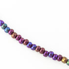 11/0 Opaque Purple AB Czech Seed Bead (1/2 Kilo) #BL497