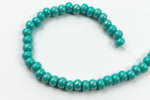 11/0 Opaque Green Turquoise AB Czech Seed Bead (1/2 Kilo) #BL496