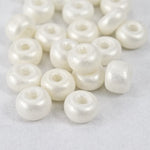 8/0 Pearl Bone Czech Seed Bead (1/2 Kilo) #BL550