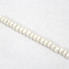 8/0 Pearl Bone Czech Seed Bead (1/2 Kilo) #BL550
