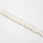8/0 Pearl Bone Czech Seed Bead (1/2 Kilo) #BL550