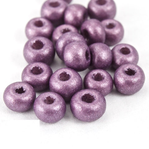 10/0 Pearl Plum Czech Seed Bead (1/2 Kilo) #BL587