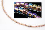 10/0 Copper Lined Crystal AB Czech Seed Bead (1/2 Kilo) #BL860