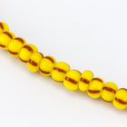 6/0 Yellow/Light Brown Stripe Seed Bead (10 Gm, 1/2 Kilo) #CSB312-General Bead