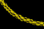 6/0 Yellow/Dark Brown Stripe Seed Bead (10 Gm, 1/2 Kilo) #CSB313-General Bead