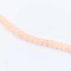 8/0 Apricot Opal Czech Seed Bead (20 Gm, 1/2 Kilo) #CSD177