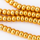 6/0 Yellow Gold Czech Seed Bead (10 Gm, 1/2 Kilo) #CSB324-General Bead