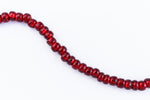 11/0 Silver Lined Dark Ruby Czech Seed Bead (1/2 Kilo) Preciosa #97120