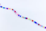 8/0 Opal in Kaleidoscope Czech Seed Bead (1/2 Kilo) #BL1264