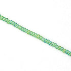 6/0 Transparent Peridot AB Czech Seed Bead (1/2 Kilo) #BL453