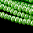 8/0 Luster Opaque Lime Czech Seed Bead (1/2 Kilo) #BL002