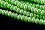 8/0 Luster Opaque Lime Czech Seed Bead (1/2 Kilo) #BL002