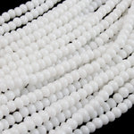 11/0 Opaque White Czech Seed Bead (10 Gm, Hank, 1/2 Kilo) #CSG001-General Bead