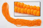 6/0 Opaque Pumpkin Czech Seed Bead (1/2 Kilo) Preciosa #93110