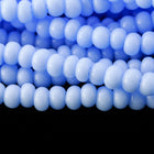 10/0 Powder Blue Czech Seed Bead (10 Gm, Hank, 1/2 Kilo) #CSF203