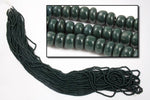 13/0 Opaque Evergreen Czech Seed Bead (10 Gm, Hank, 1/2 Kilo) #CSI042