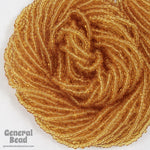 11/0 Transparent Topaz Czech Seed Bead (10 Gm, Hank, 1/2 Kilo) #CSG119-General Bead