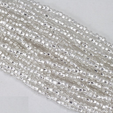 9/0 Silver Lined Crystal Czech Seed Bead (1/2 Kilo) Preciosa #78102