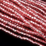 10/0 Silver Lined Old Rose Czech Seed Bead (1/2 Kilo) #BL046