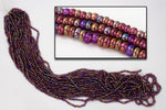 6/0 Dark Amethyst Iris Czech Seed Bead (1/2 Kilo) Preciosa #21060
