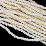 6/0 Opaque Bone Czech Seed Bead (20 Gm, 1/2 Kilo) #CSB078-General Bead
