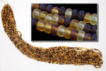 10/0 Matte Tortoiseshell Czech Seed Bead (1/2 Kilo) #BL156M