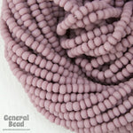 11/0 Matte Pale Lavender Czech Seed Bead (10 Gm, Hank, 1/2 Kilo) #CSG241-General Bead