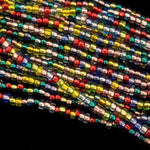 6/0 Copper Lined Multi Mix Czech Seed Bead (1/2 Kilo) #BL1016