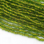 8/0 Copper Lined Olivine Czech Seed Bead (1/2 Kilo) #BL879