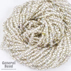 11/0 Silver Lined Crystal AB Czech Seed Bead (10 Gm, Hank, 1/2 Kilo) #CSG293-General Bead