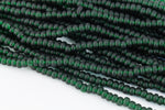 6/0 Matte Transparent Evergreen Czech Seed Bead (1/2 Kilo) #BL125M