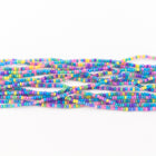 11/0 Transparent Unicorn Mix Czech Seed Bead (10 Gm, Hank, 1/2 Kilo) #CSG309-General Bead