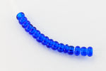 6/0 Transparent Capri Blue Czech Seed Bead (1/2 Kilo) Preciosa #60300