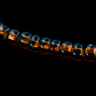 10/0 Silver Lined Dark Smoked Topaz Czech Seed Bead (1/2 Kilo) Preciosa #17140